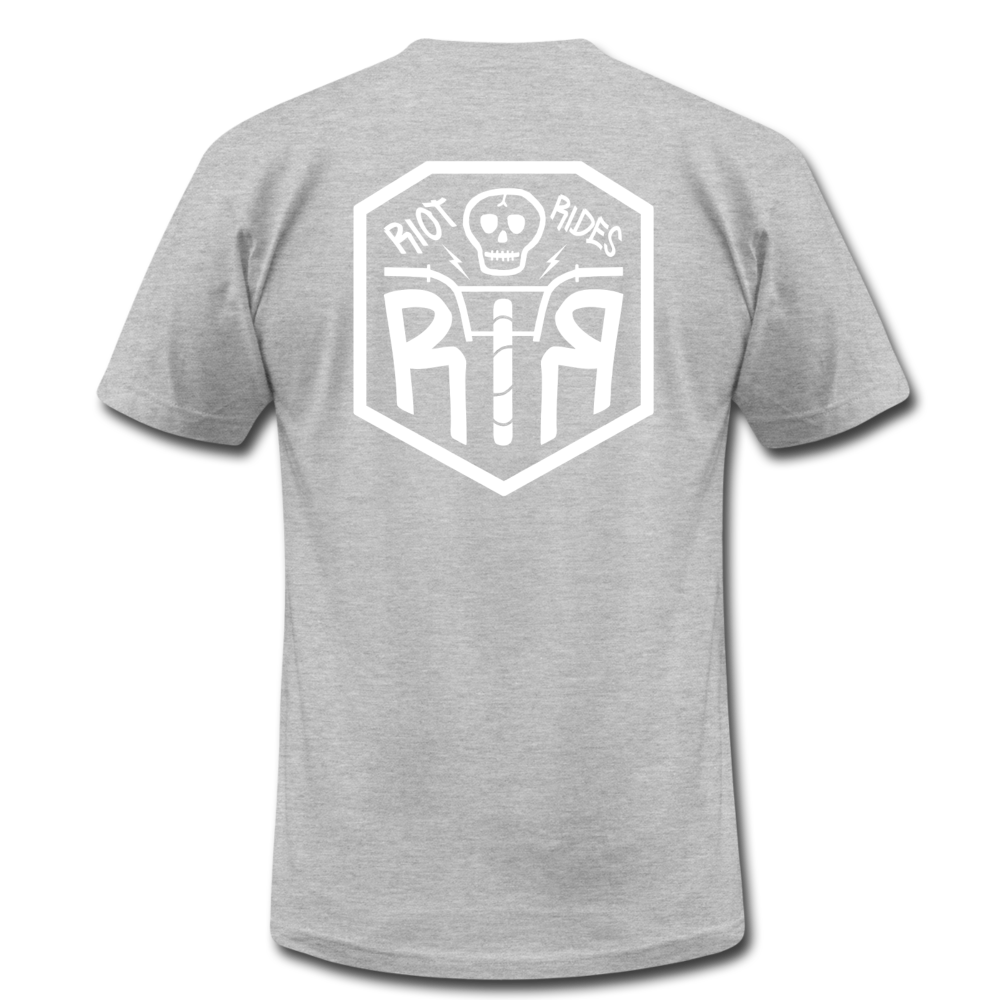 Riot Rides T-Shirt - heather gray